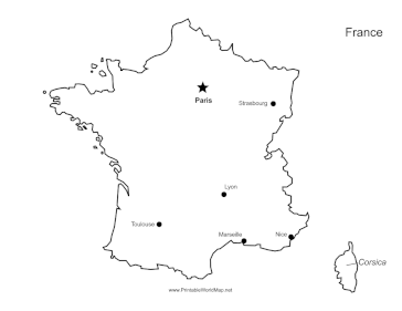France Major Cities