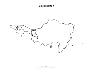 Sint Maarten Map