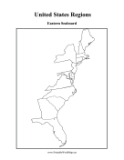 Eastern Seaboard Map