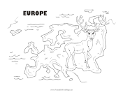Europe Animal Black and White
