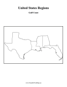 Gulf Coast Map