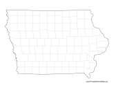 Iowa County Map