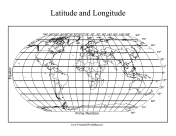 Longitude and Latitude Map