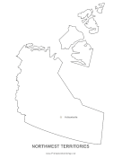 Northwest Territories With Capital