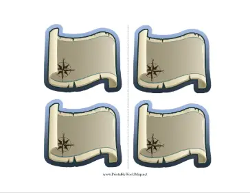 Blank Pretend Maps Set