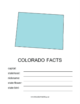 Colorado Facts