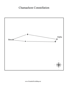 Constellation Chamaeleon