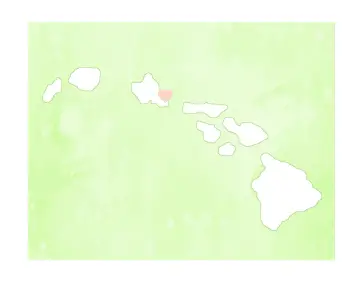 Cute Hawaii Map