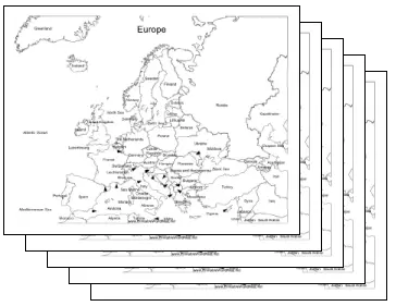 Eastern Hemisphere Map Collection