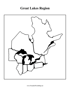 Great Lakes Region Map