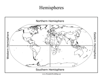 Hemispheres Map