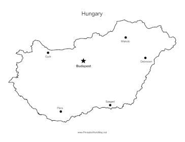 Hungary Major Cities