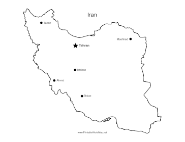 Iran Major Cities