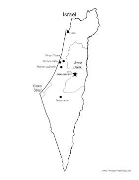 Israel Major Cities