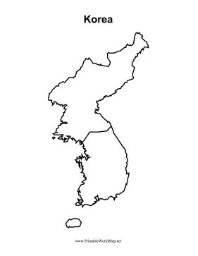 Korea Map