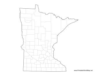 Minnesota County Map