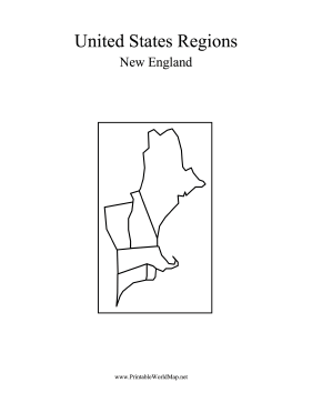 New England Map