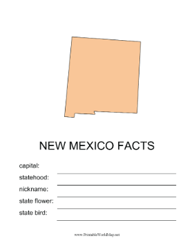 New Mexico Facts