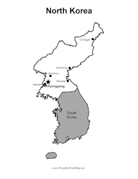 North Korea Major Cities