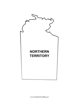 Northern Territory Map