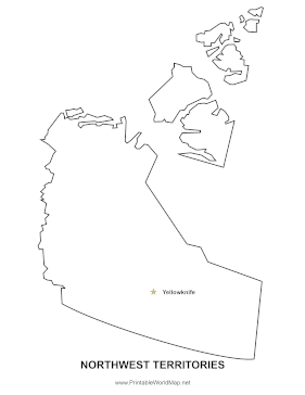 Northwest Territories With Capital