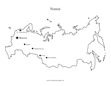 Russia Major Cities