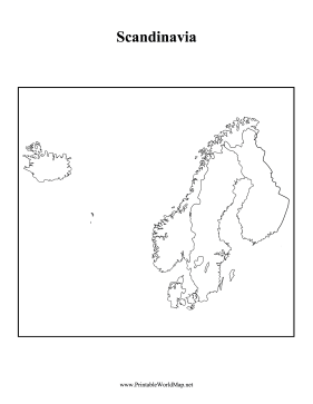 Scandinavia Map