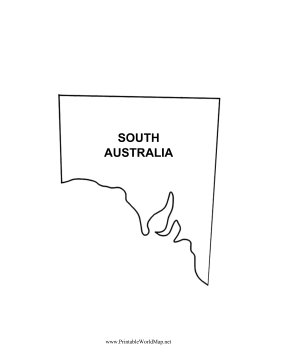 South Australia Map