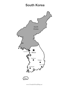 South Korea Major Cities