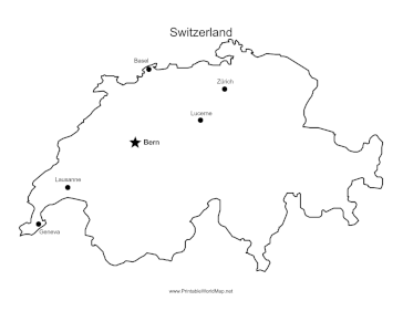Switzerland Major Cities