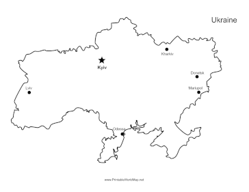 Ukraine Major Cities