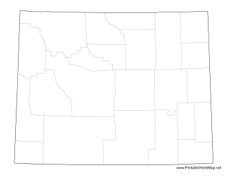 Wyoming County Map