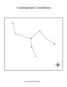 Constellation Camelopardalis
