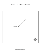 Constellation Canis Minor