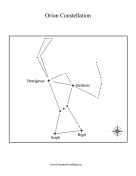 Constellation Orion