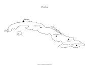 Cuba Major Cities