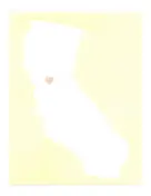 Cute California Map