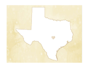 Cute Texas Map