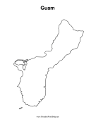 Guam Map