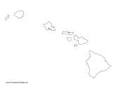Hawaii County Map