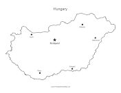 Hungary Major Cities