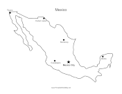 Mexico Major Cities