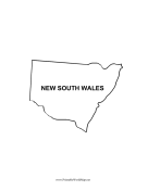 New South Wales Map