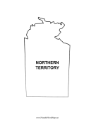 Northern Territory Map