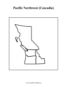 Pacific Northwest Map