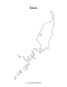 Palau Map