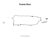Puerto Rico Map
