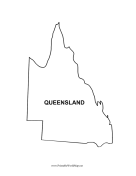 Queensland Map