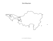 Sint Maarten Map