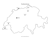 Switzerland Major Cities